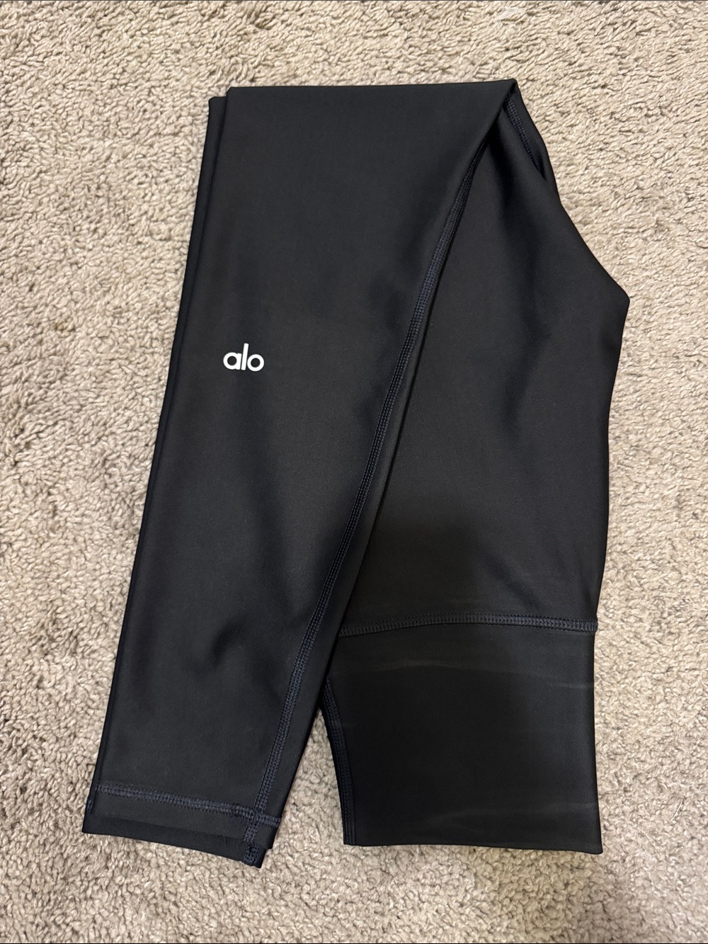 ALO Yoga Black High-Rise Airlift Athletic Leggings